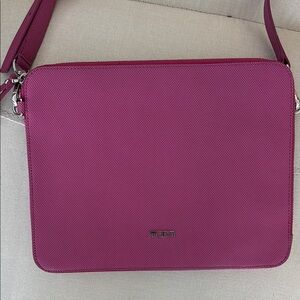 Tumi Fuchsia Shoulder Bag